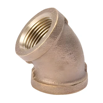 B&K Brass 45 Degree Elbow, 3/4 in, Lead Free