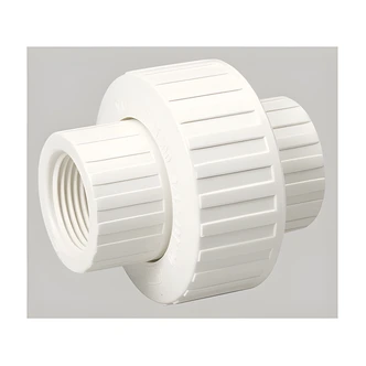 B&K / Mueller Industries PVC Union, White, Schedule 40, 2 in FPT