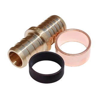 Cash Acme PEX Barb Fitting, 3/4" x 3/4", Polybutylene Adapter
