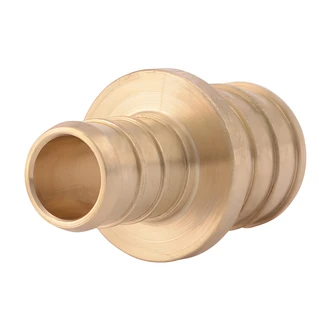Cash Acme Barb Coupling, PEX, 1/2" x 3/4", Lead Free Compliant