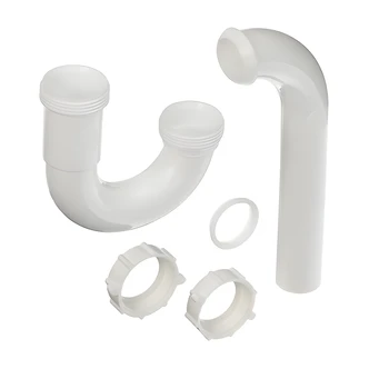 Homewerks 1 1/4 In P-Trap, Plastic