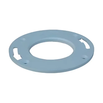 Braxton Harris Closet Flange Spacer Ring, PVC Schedule 40 DWV, 4" Hub, 7.75" W x 7.5" D x 7.5" H
