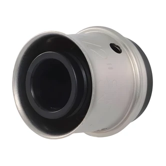 Cash Acme PEX Press Poly Plug, 1/2 in, PPSU, Stainless Steel Sleeve, Compatible With PEX-A, PEX-B, F3347/F3348 Press Tools, 5/PK