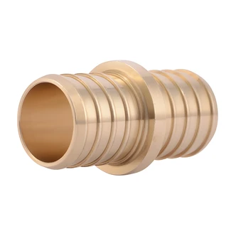 Cash Acme PEX Barb Coupling, 1/2 in, Lead Free, 25/CS