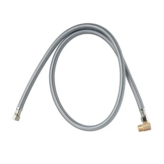 Homewerks Dish Washer Supply Line, Stainless Steel, 10 ft x 3/8 in x 3/8 in