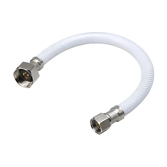 B&K Faucet Supply Line, Nylon, Low Lead, 3/8" x 1/2" FIP, 27" L, 1 EA