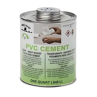 Black Swan PVC Solvent Cement, Heavy Bodied, Clear, 32 oz