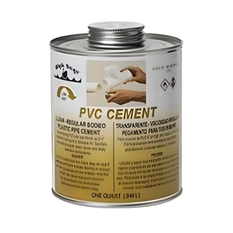 Black Swan PVC Cement, Regular, Fast Set, High Strength, 16 oz