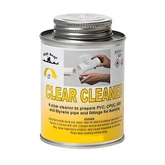 Black Swan Clear Pipe Cleaner, 4 oz, Low VOC, PVC/CPVC/ABS/Styrene Pipe And Fittings
