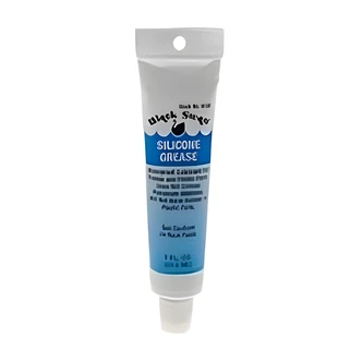 Black Swan Silicone Grease, 1 oz, Plumbing Compound, High Temp, For Faucets, Valves, O-Rings