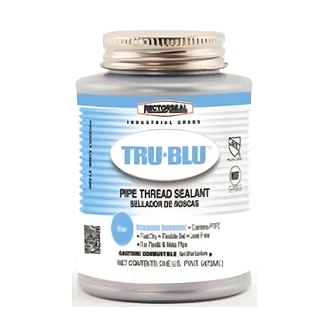 RectorSeal Tru-Blu Pipe Thread Sealant, 4 oz, Blue