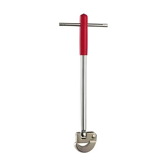 Homewerks Basin Wrench, 10 in, For Hard-To-Reach Faucet Nuts