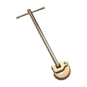 Larsen Supply Economy 11 Basin Wrench, 11 in, Spring Loaded Jaw, For Faucet Nut Installation Under Sink Repairs