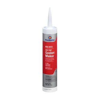 Permatex Red RTV Silicone Gasket Maker, High-Temp, 11 oz