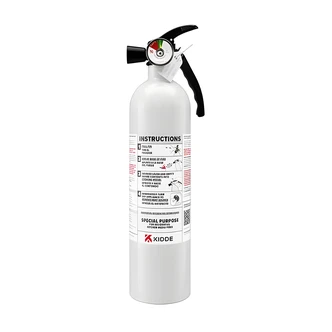 Kidde Kitchen Fire Extinguisher, Residential, Grease Fires, Flammable Liquids, 4 W x 3.5 D x 14.5 H
