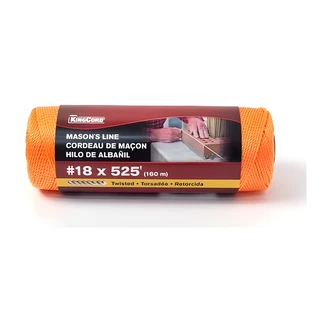 Richelieu America Mason's Line, Twisted Polypropylene, White, Mildew And Chemical Resistant, 525 ft