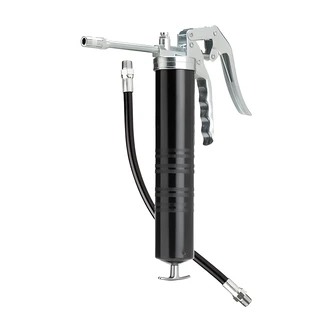 Highline-Warren Grease Gun, Pistol Grip, Standard Duty, 14 oz Cartridge or Suction, 6,000 PSI, 6-1/2 in Pipe, 5/CT