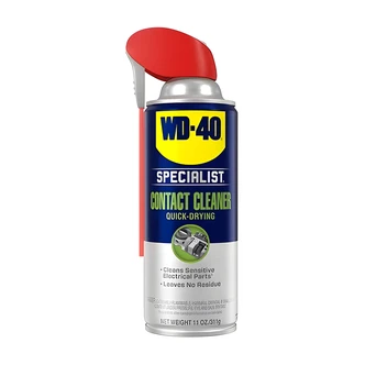 WD-40 Contact Cleaner Spray, 11 oz, Quick Drying, No Residue, Smart Straw