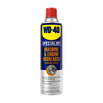 WD-40 Machine & Engine Degreaser, Foaming, Water Based, Low Residue, 12 oz Aerosol