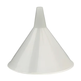 Highline-Warren Plastic Utility Funnel, Economy, Oil And Gasoline Resistant, Hang Tab