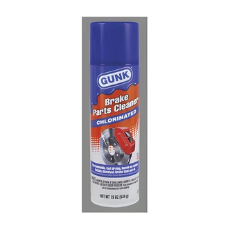 Gunk Brake Parts Cleaner, Chlorinated, Nonflammable, 19 oz