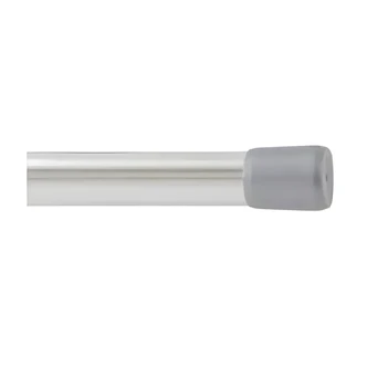 Kenney Spring Tension Rod, Chrome, Adjustable 48-75 in, 1 EA