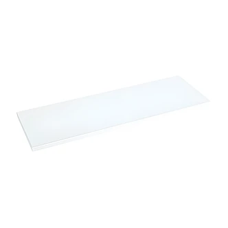 Knape & Vogt Shelf, White, 10" W x 48" D