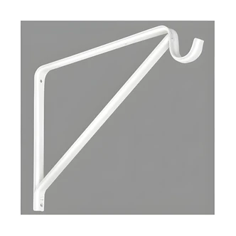 National Manufacturing Sales Shelf And Rod Bracket, Adjustable, 10.25 W x 10.25 D x 12.94 H in, 3 in Drop