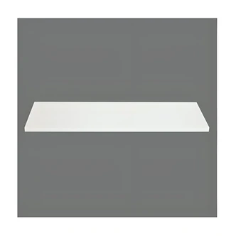 Knape & Vogt Melatex Shelving, White, 12" x 36", 5/CT
