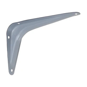 National Manufacturing Sales Shelf Bracket, White, 8 x 10 in, 100 lb