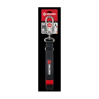 VELCRO Brand Easy Hang Cinch Strap, Large, Black, 30 in x 1 1/2 in