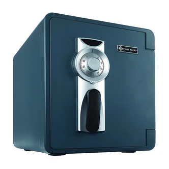Wood Sales Safe Box, Waterproof, Fire Resistant, Combination, 0.62 Cu Ft, 14 W x 16 D x 13 H