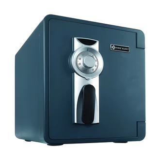 Wood Sales Dial Safe Box, Waterproof, Fire Resistant, 0.94 Cu Ft, Composite, 19.5 W x 15 D x 18 H
