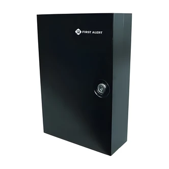 Wood Sales Key Cabinet, Wall-Mount, Steel, 28-Hook, Locking, 11.5" W x 3.25" D x 11.5" H