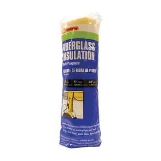 Frost King Fiberglass Utility Roll Insulation, 16" x 1" x 48", 1 EA
