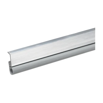 Frost King Door Set, Nail-On, Aluminum/Vinyl, Gray, 3/4" x 17'