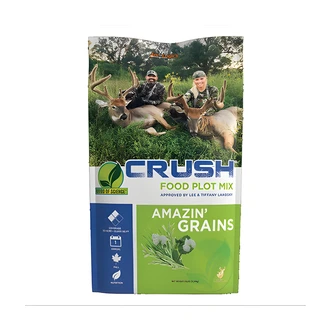 Ani-Logics CRUSH Seeds Of Science Amazin' Grains Food Plot Mix, 12.5 lb, 1/4 Acre