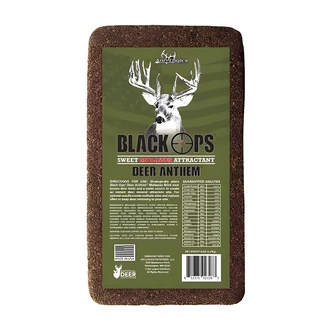 Ani-Logics Outdoors Deer Anthem Molasses Brick, Black Ops, 5 lb