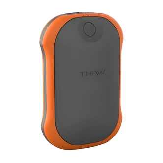 Alliance Consumer Group Hand Warmer, Rechargeable, 10,000 mAh, USB-C, 3 Heat Settings, Power Bank, Black