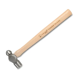 Great Neck Ball Peen Hammer, Hickory Handle, Drop Forged Steel, 8 oz