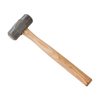 Council Tool Engineer Hammer, 4 lb, 15 in, Hickory Handle, Forged Tool Steel Head, Made in USA