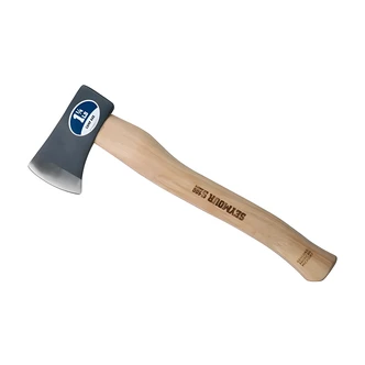 Seymour Single Bit Boys Axe, Genuine American Hickory, 1.25 lb, 16" Handle