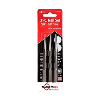 Mayhew Steel Products Nail Set, 3/PK, 1/32, 2/32, 3/32