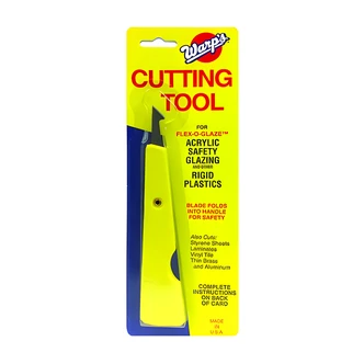 Warp's Plastic Cutting Tool, Cutter, Plastic, 3 in x 1 in x 9 in