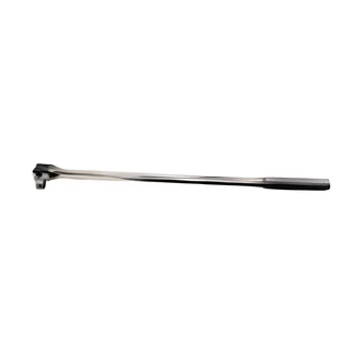 Great Neck Breaker Bar, 1/2 In Drive, 18 In, Chrome Vanadium Steel, Flex Drive, Knurled Grip