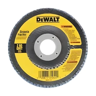 DeWalt Flap Disc, Zirconia, Type 29, 4-1/2 in x 5/8 in-11, 80 Grit