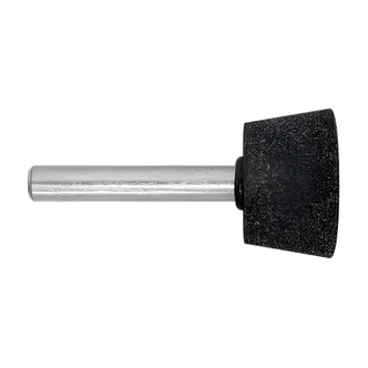 Century Drill & Tool Mounted Grinding Point, Vitrified Aluminum Oxide, 1/4" Round Shank, A32