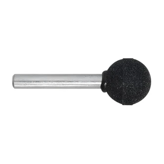 Century Drill & Tool Mounted Grinding Point, Vitrified Aluminum Oxide, 1/4" Round Shank, A40