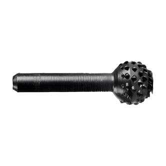 Century Drill & Tool Rotary Ball Rasp, Black Oxide, 5/8" Rasp Length, 5/8" Diameter, 1/4" Shank