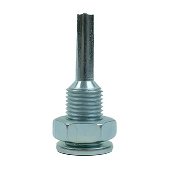 Century Drill & Tool Wire Wheel Adapter, 1/2" Arbor To 1/4" Shank, For Bench Grinder Brushes